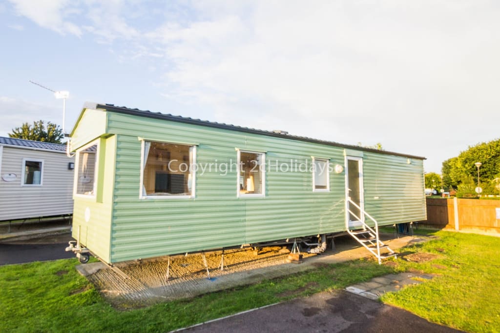 8 berth caravan for hire at Cherry Tree Holiday Park