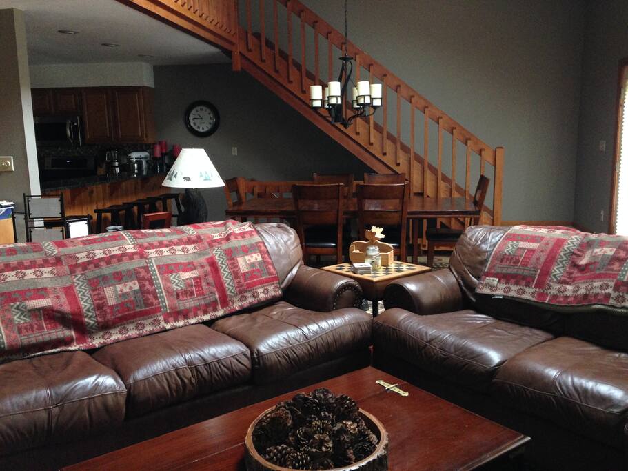 Main Level Living/Dining Area