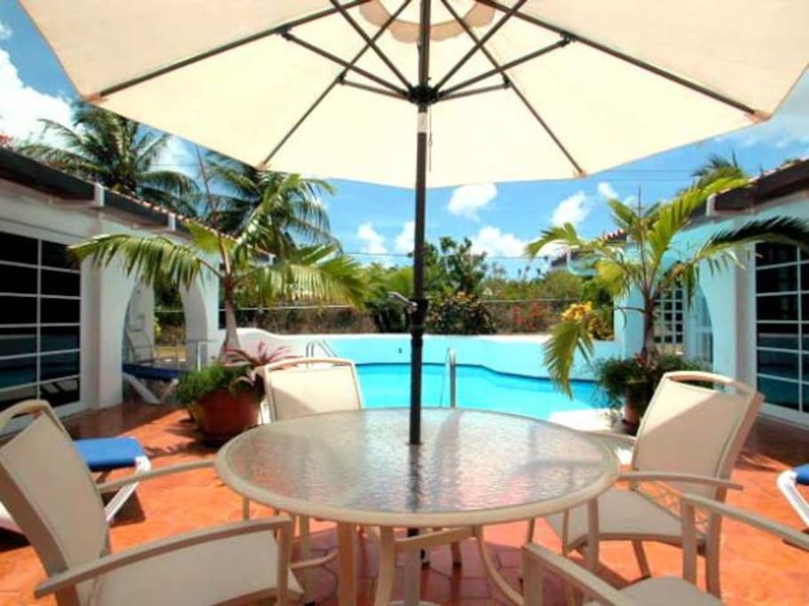 pool deck
