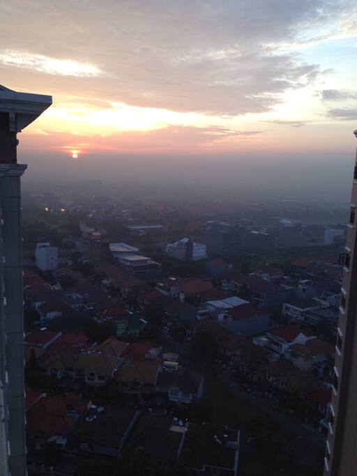 View from the balcony