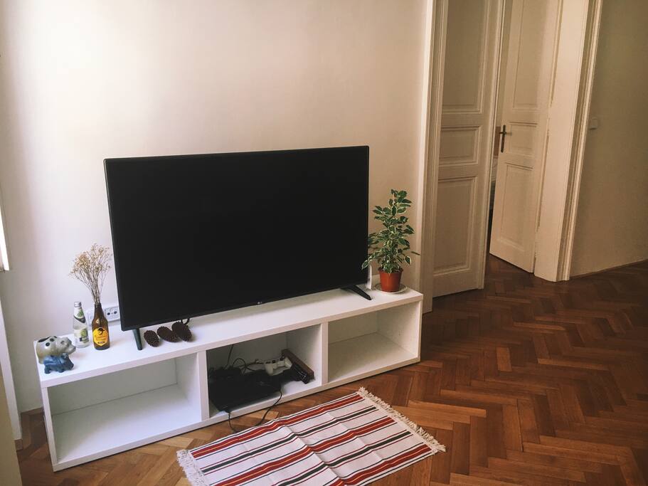 55 inch TV with Netflix available