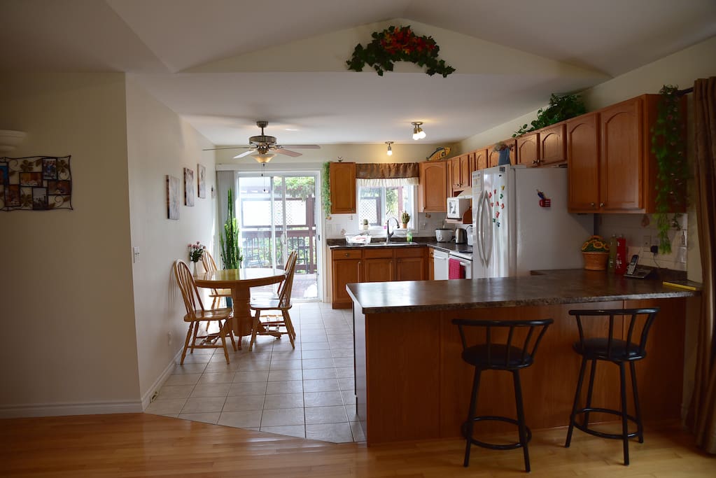 open concept kitchen