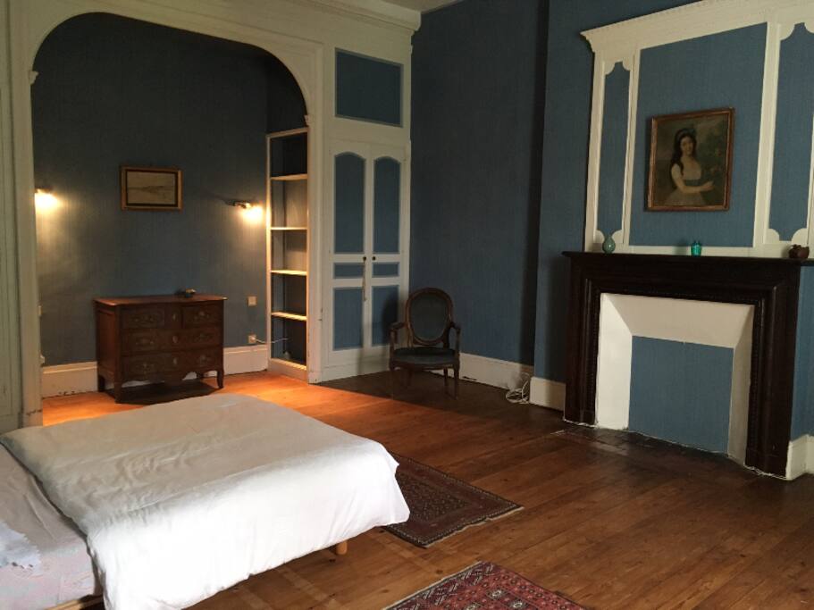 chambre bleue, 35m2