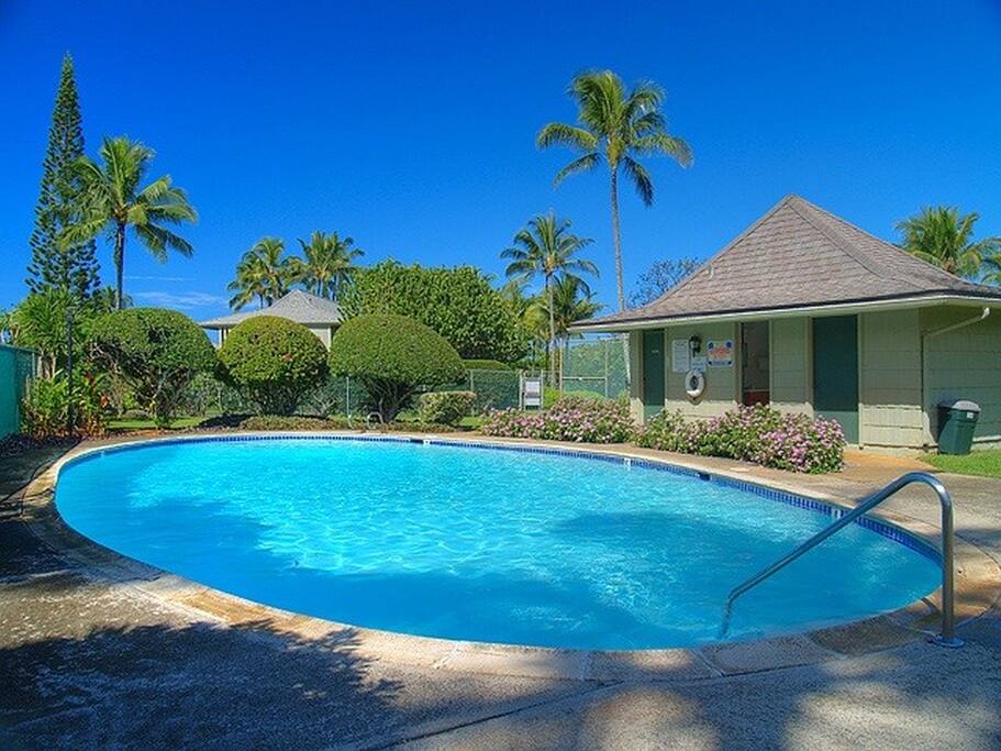 Pool located on property for guest only.