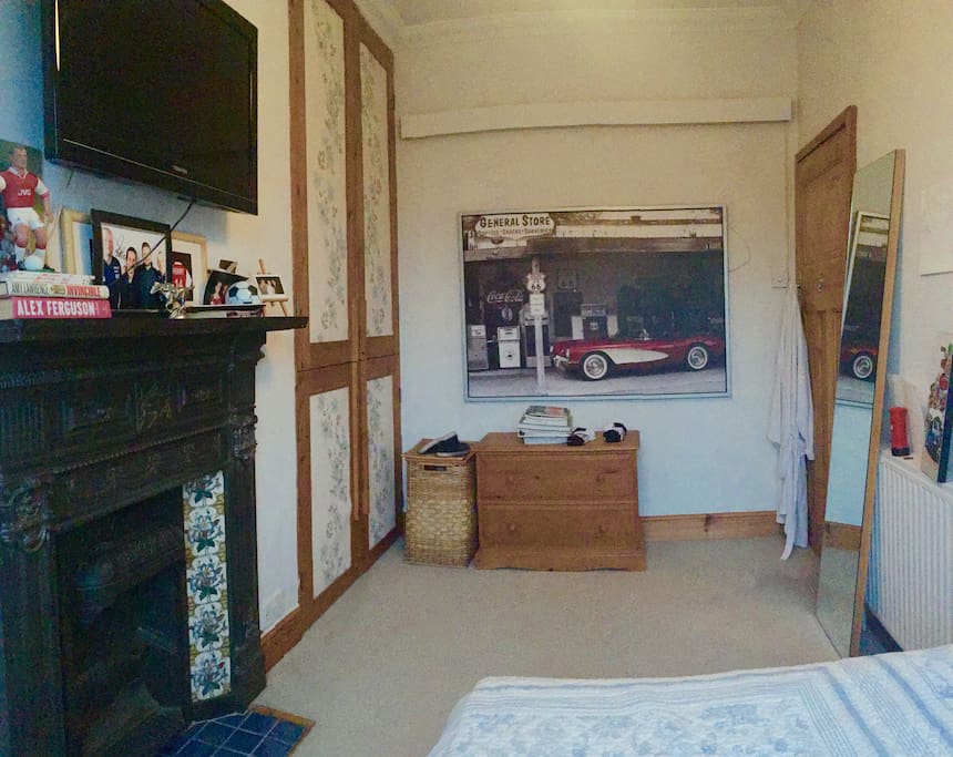 The first double bedroom