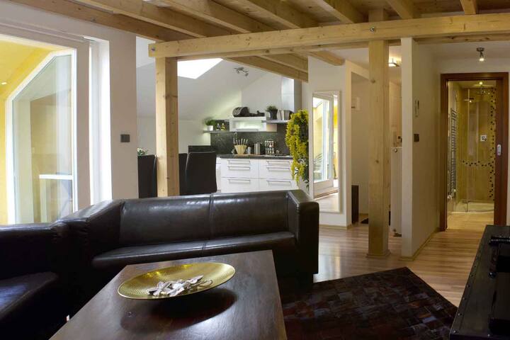 Grand Luxury Attic Olivova II – Wenceslas Square gallery image 3