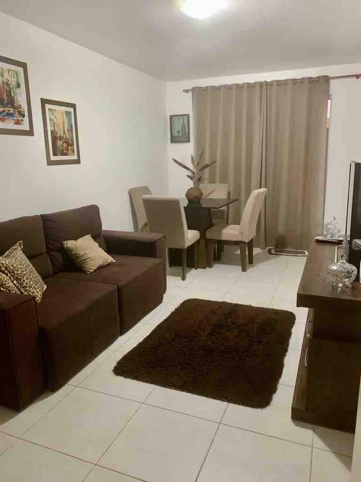 Apartamento Encantador Com Piscina. - Lauro de Freitas