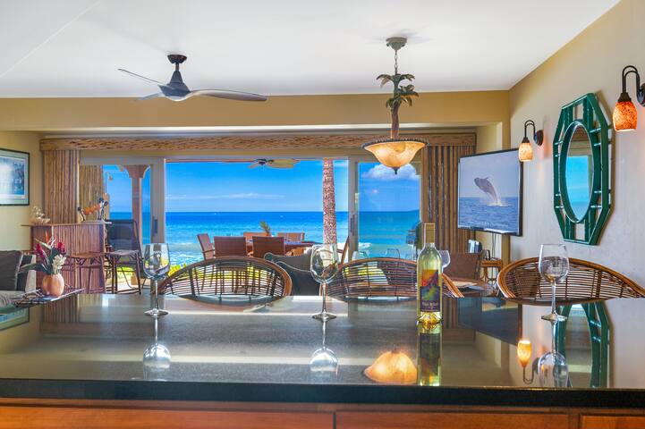 Charming 3 Bedroom Oceanfront in Puamana – Lahaina gallery image 5