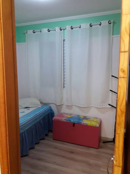 Quarto individual solteiro