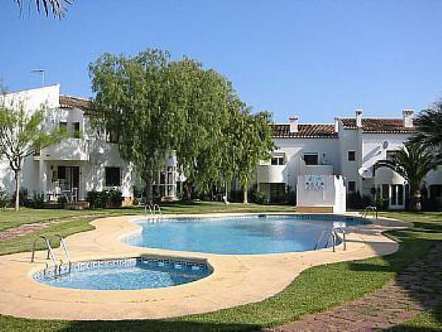 Pool, Montgó Mountain  and Beach