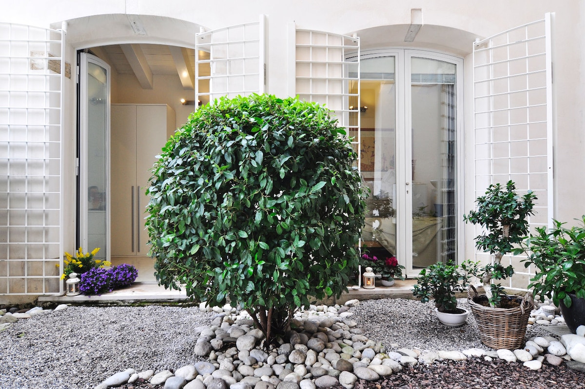 záhrada francúzske dvere v záhrade dvojlôžkovej spálne 2