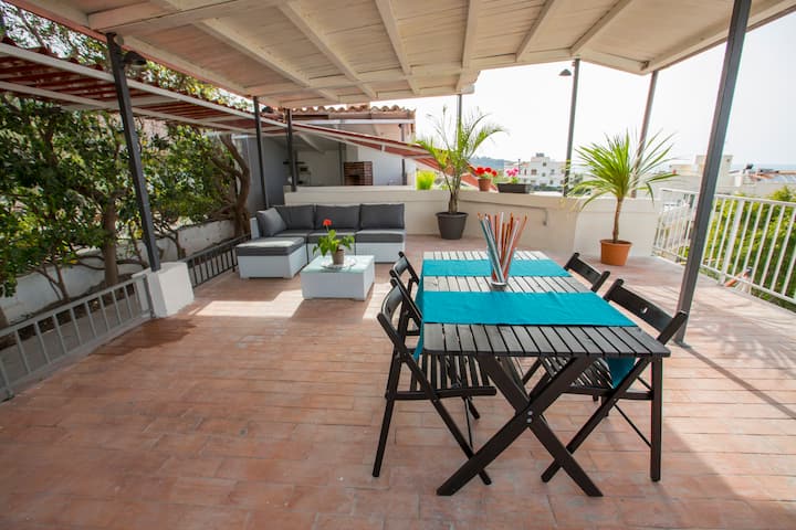 Monolocale la terrazza