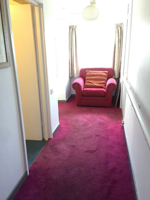 hall way, leading to front or back garden.