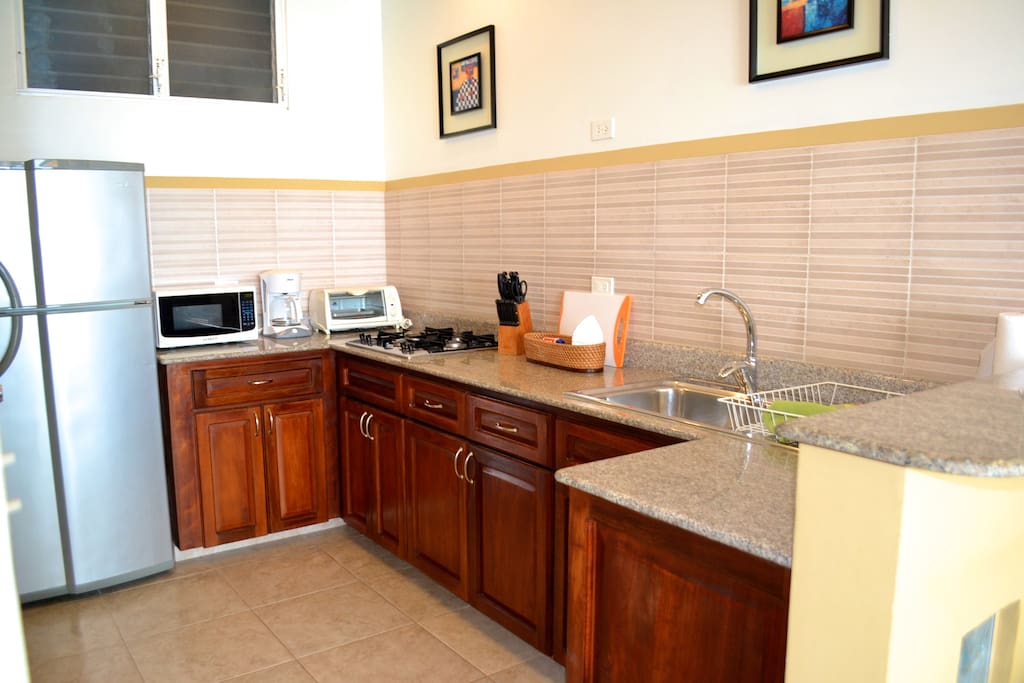 Your fully equipped kitchen.