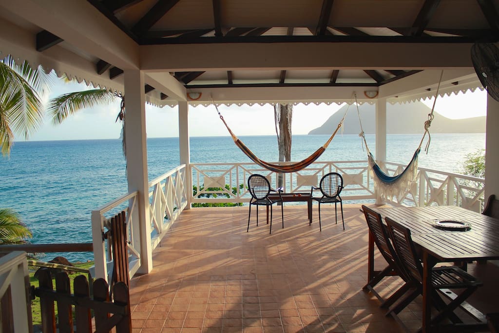 Caribbean house on the sea Houses for Rent in Le Diamant, Martinique