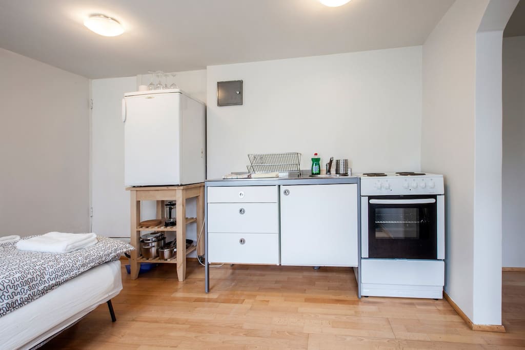 The kitchen facilities