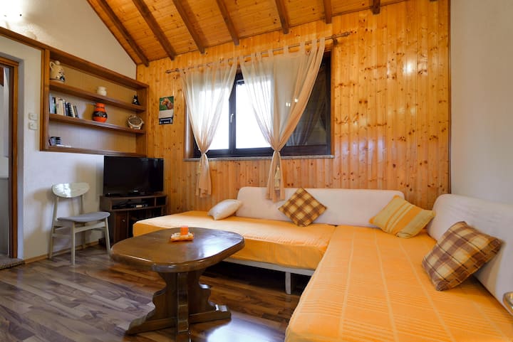 One bedroom cozy attic apartment