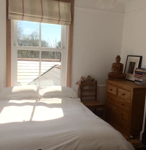 Own floor in Victorian Town house.