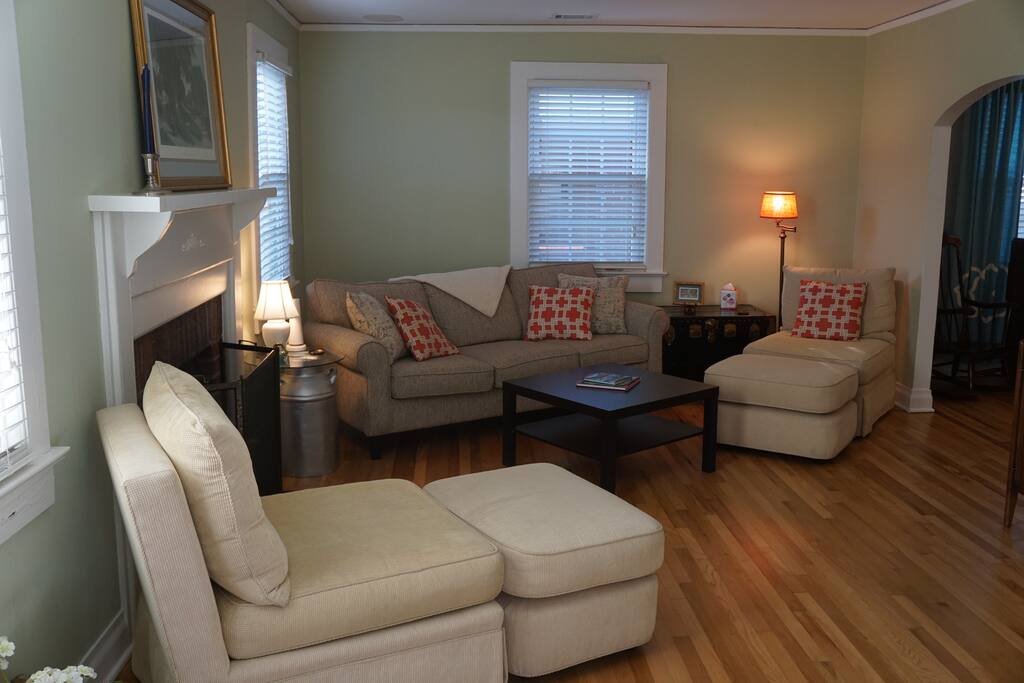 Comfortable, spacious living room