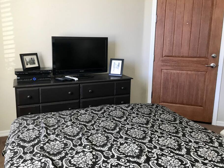 TV and dresser