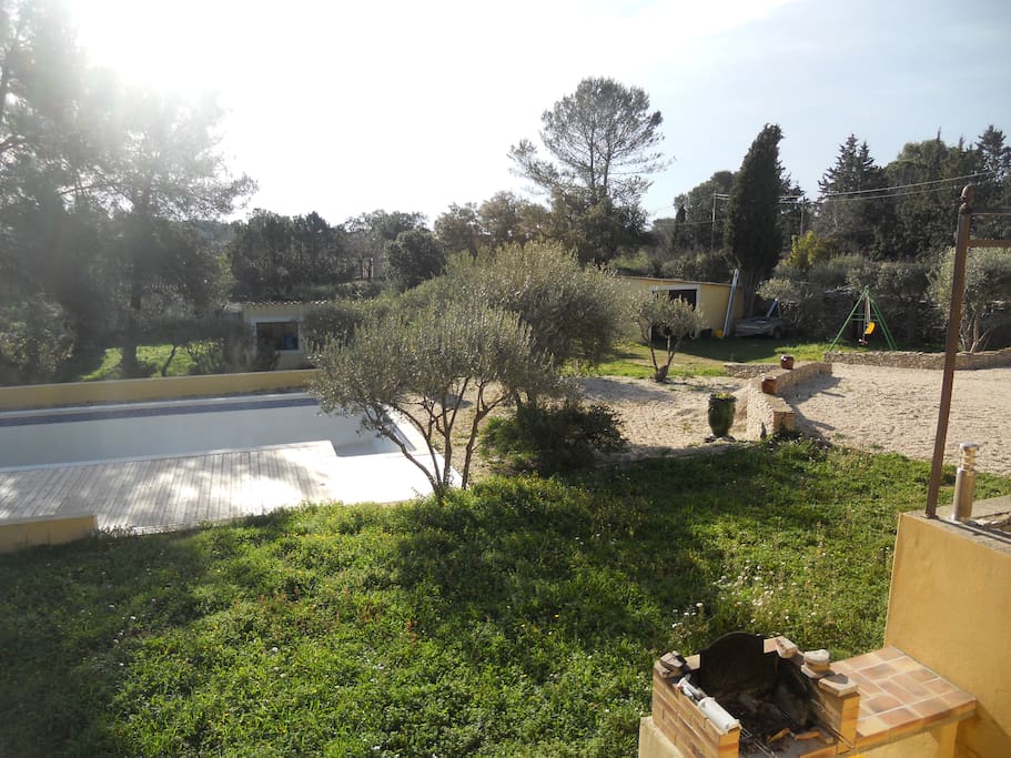 Jardin de 2500m² sans vis à vis