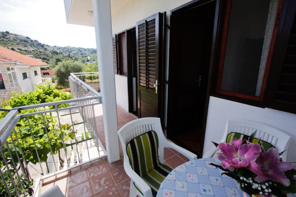 Balkón u apartmánu