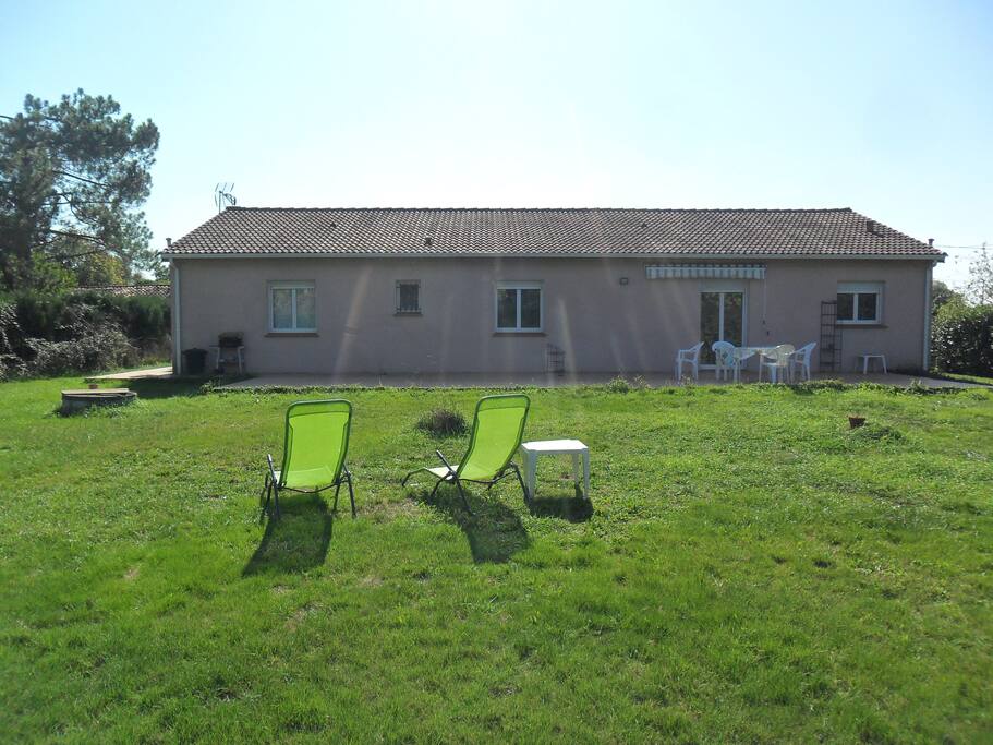 Arrière de la maison
