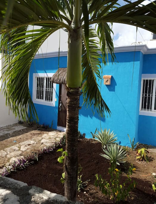 Cute Private One Bedroom Tulum Home. A whole house for the price of a small hotel room !!!