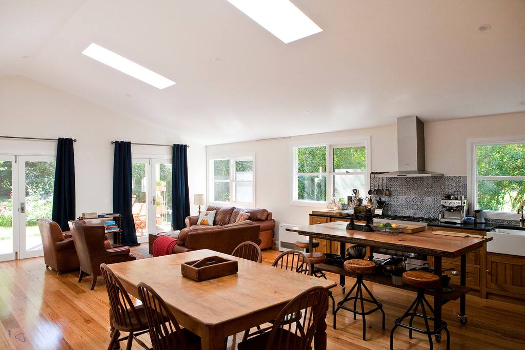 Light and open space.