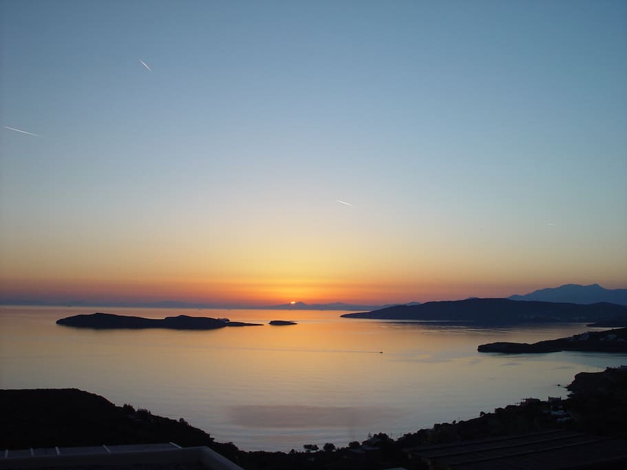 when night is about to come...