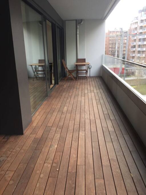 Ample terrace