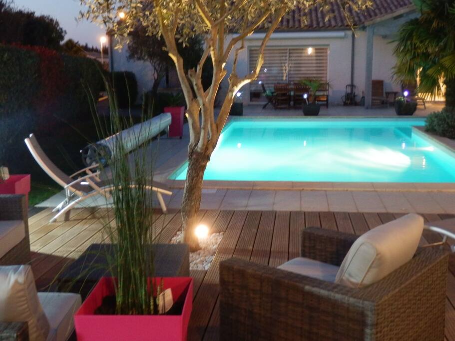 Terrasse et salon de jardin