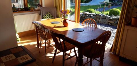 Craig y Pandy Family House. Cycle track access.