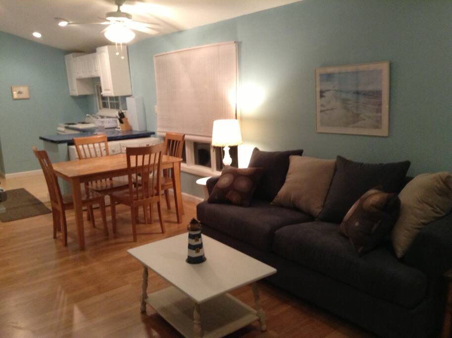 Cozy Living Space for relaxing after the beach