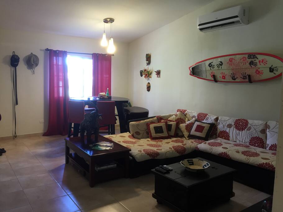 Living and Dining Area!