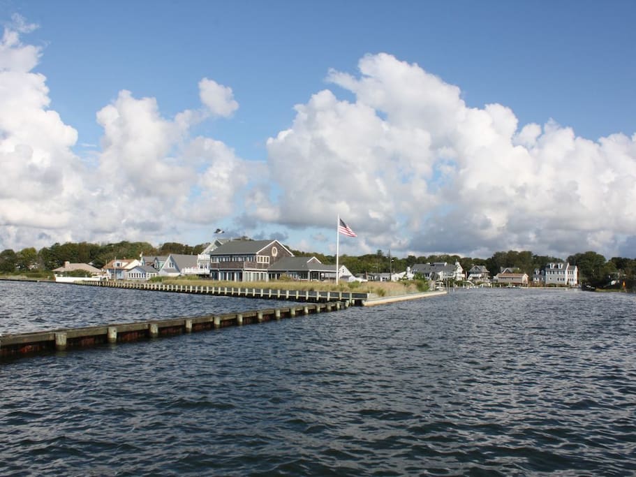 Enjoy Moriches Yacht Club races from your private decks