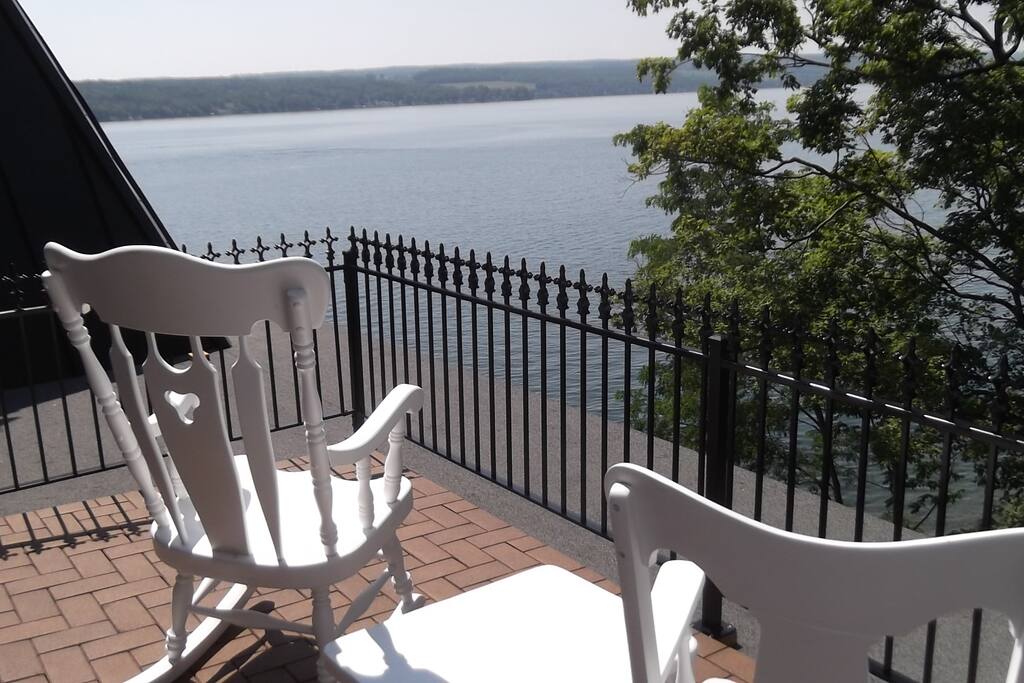 View from The Halsey's patio