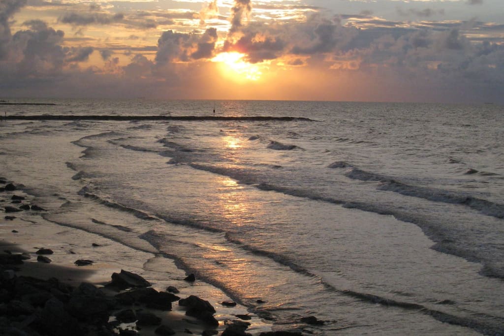 Sunrise in Galveston