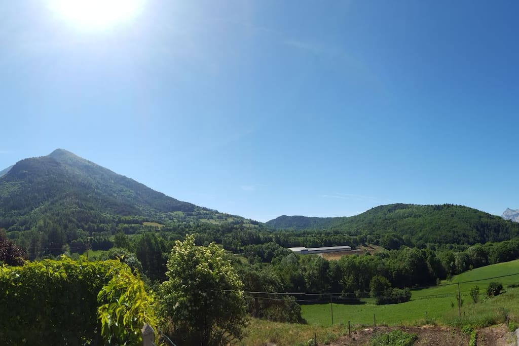 Vue de la terrasse