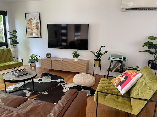 Stylish beachside home with unique appeal