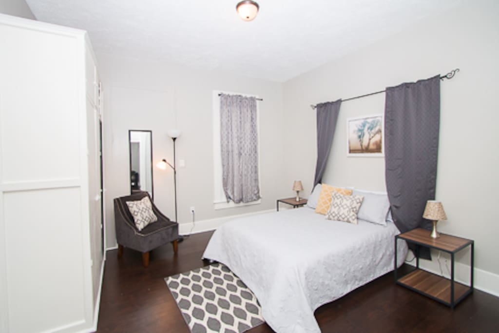 Bedroom #2 - spacious with queen memory foam mattress