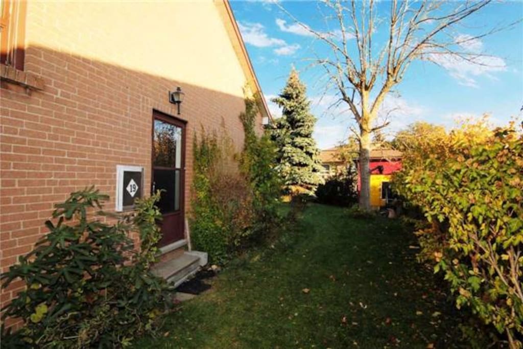 Separate entry
