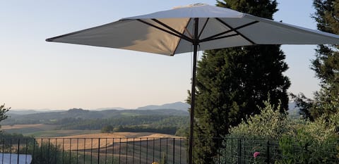 Casa Amaca, cottage in a  village with a view