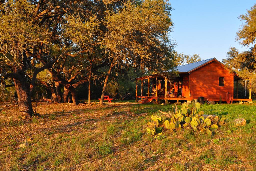 Four Sisters Ranch Cabin Cabins for Rent in Utopia, Texas, United States
