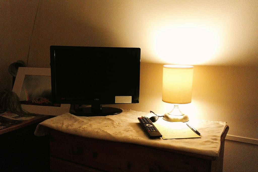 TV in bedroom