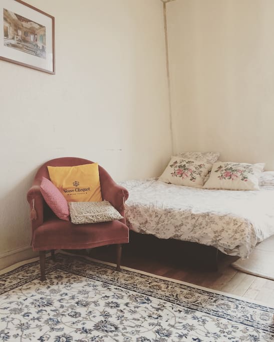 The bedroom