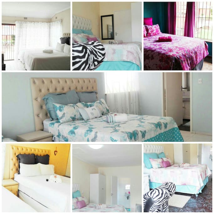 This photo shows the bedrooms