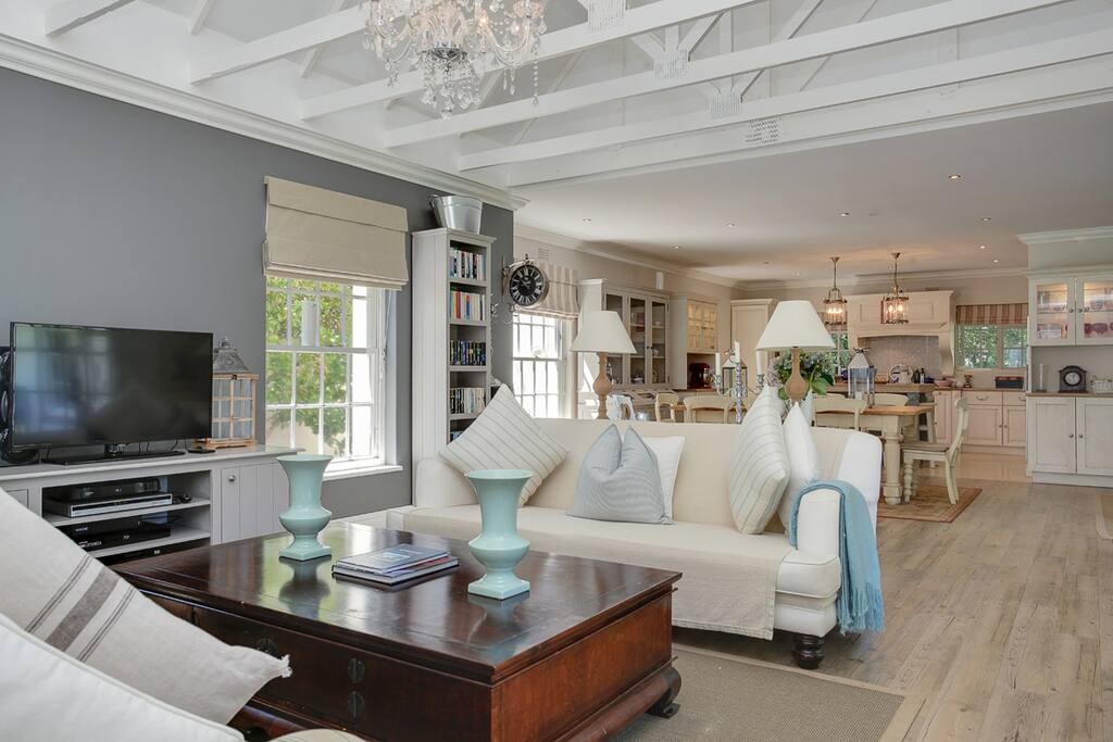 Open plan living space