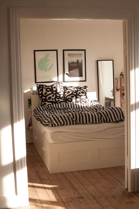 Our nice, comfortable bed