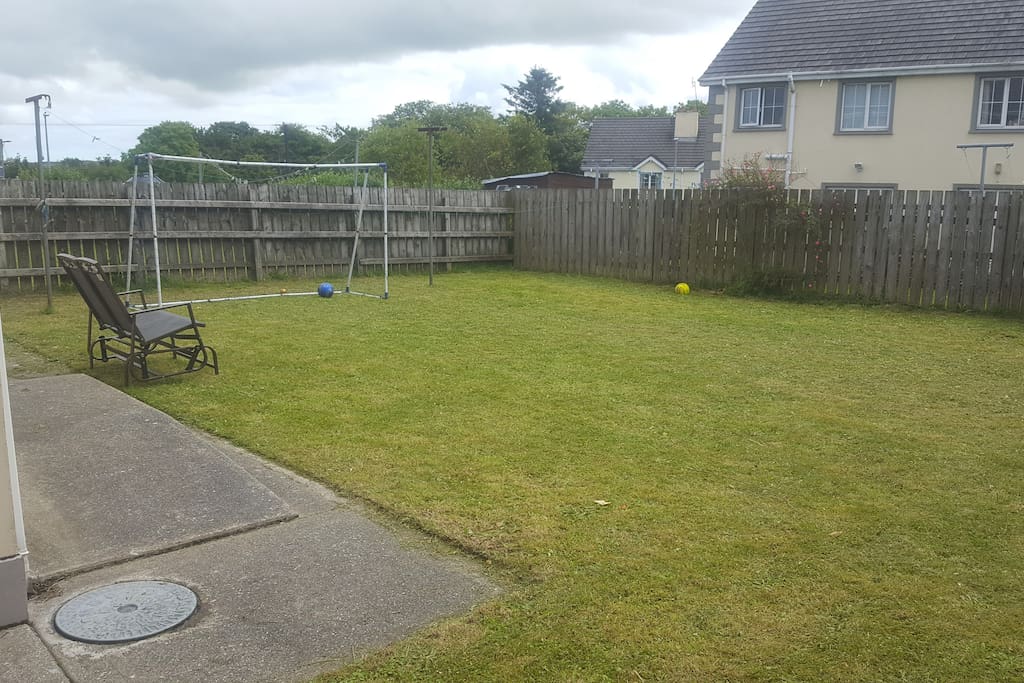 Back garden